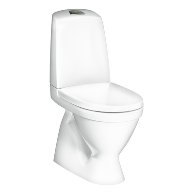 Gustavsberg Nautic 1500 dolt s-lås Hygienic Flush WC-stol - Installerat-och-klart